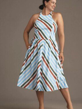 Maeve | Halter Midi Sundress